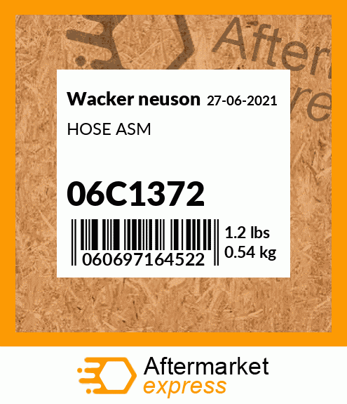 HOSE ASM 06C1372
