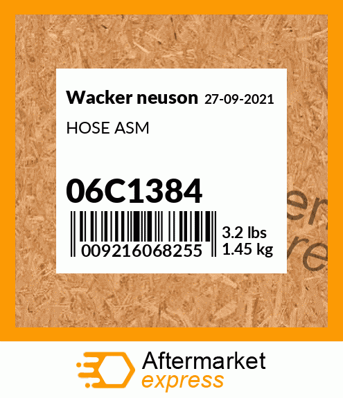 HOSE ASM 06C1384