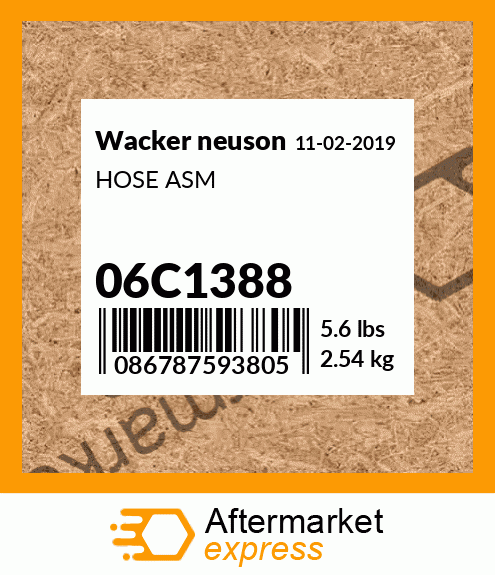 HOSE ASM 06C1388
