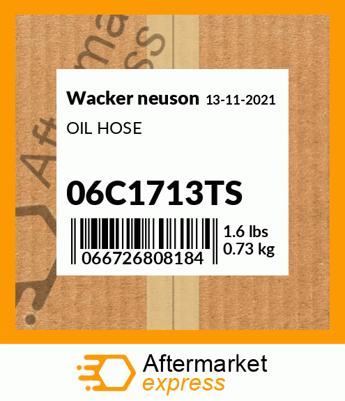 OIL HOSE 06C1713TS