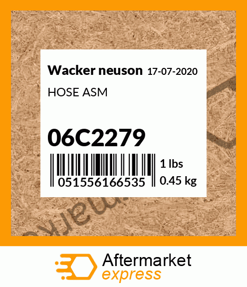 HOSE ASM 06C2279