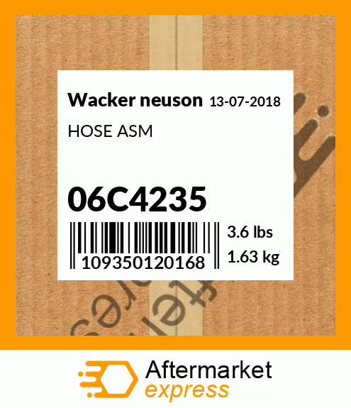 HOSE ASM 06C4235