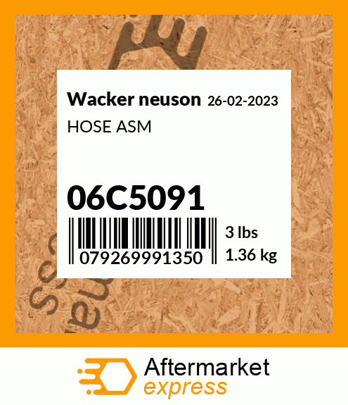 HOSE ASM 06C5091