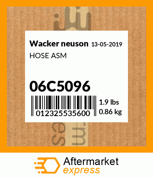 HOSE ASM 06C5096