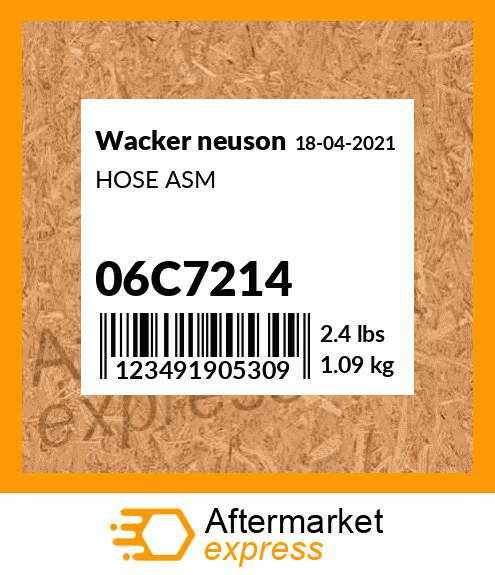 HOSE ASM 06C7214