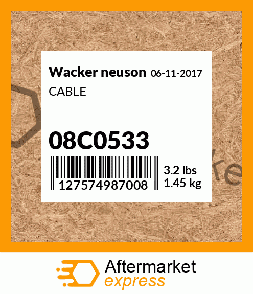 CABLE 08C0533