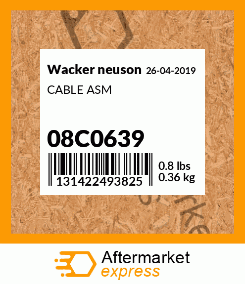 CABLE ASM 08C0639