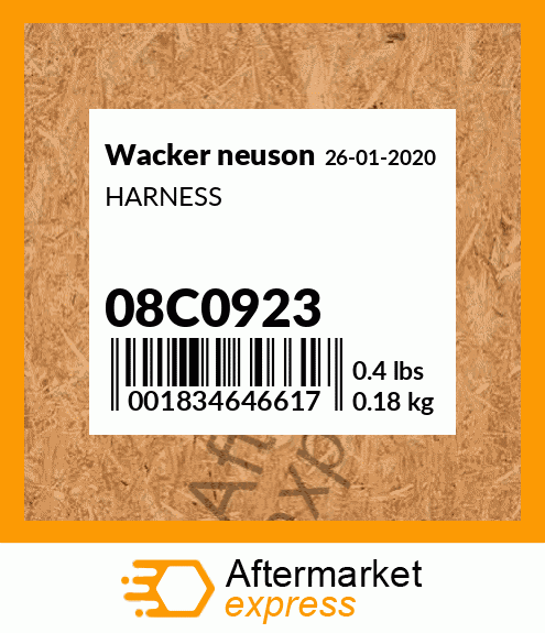 HARNESS 08C0923
