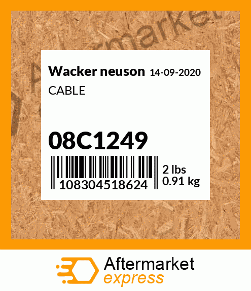 CABLE 08C1249