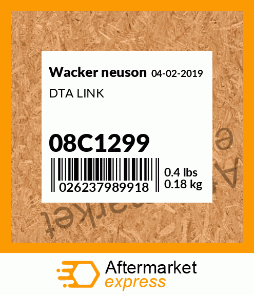 DTA LINK 08C1299