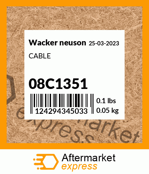 CABLE 08C1351