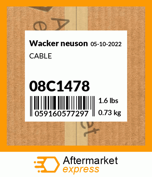 CABLE 08C1478
