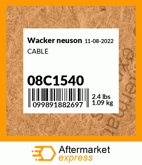CABLE 08C1540