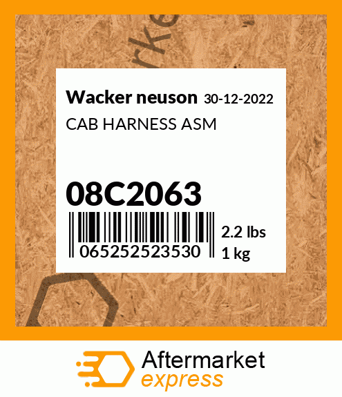 CAB HARNESS ASM 08C2063