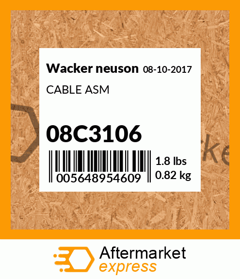 CABLE ASM 08C3106