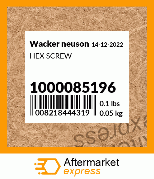 HEX SCREW 1000085196