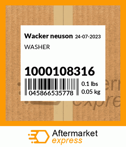 WASHER 1000108316