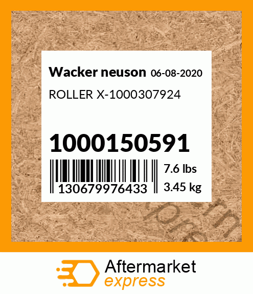 ROLLER X-1000307924 1000150591