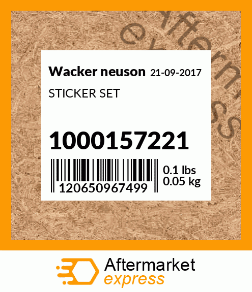 STICKER SET 1000157221