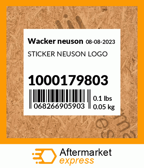 STICKER NEUSON LOGO 1000179803