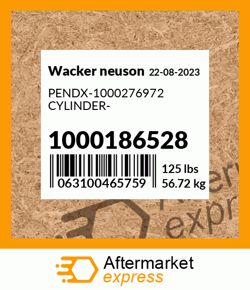 PENDX-1000276972 CYLINDER- 1000186528
