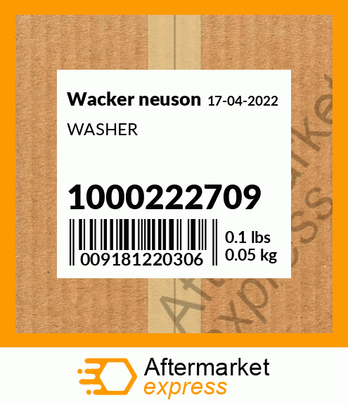 WASHER 1000222709
