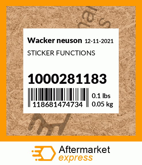 STICKER FUNCTIONS 1000281183