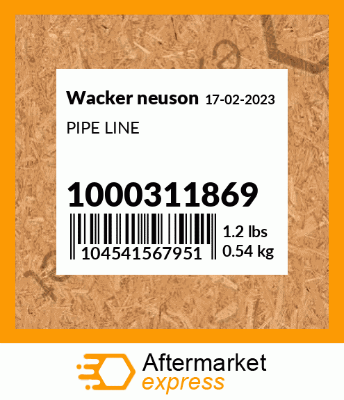PIPE LINE 1000311869