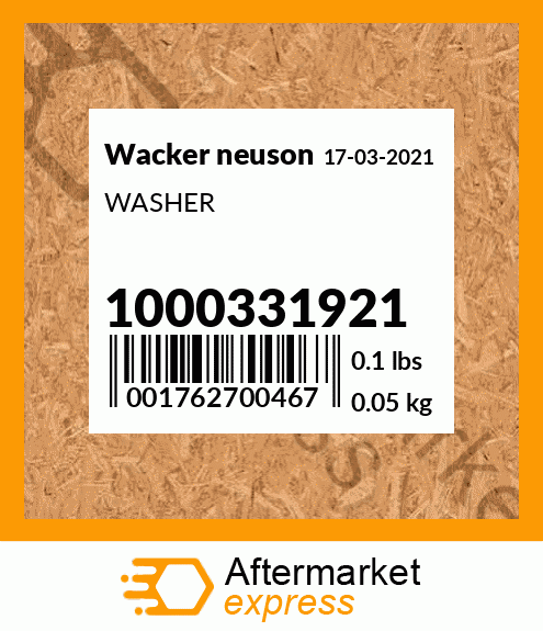 WASHER 1000331921
