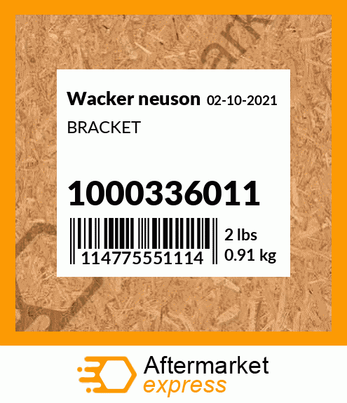 BRACKET 1000336011