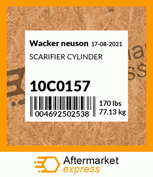 SCARIFIER CYLINDER 10C0157