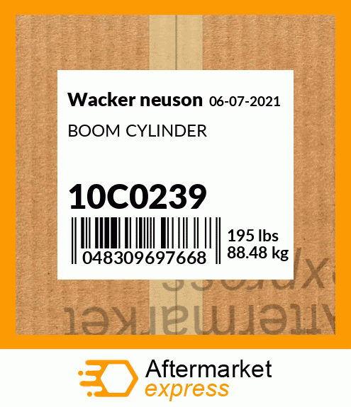 BOOM CYLINDER 10C0239