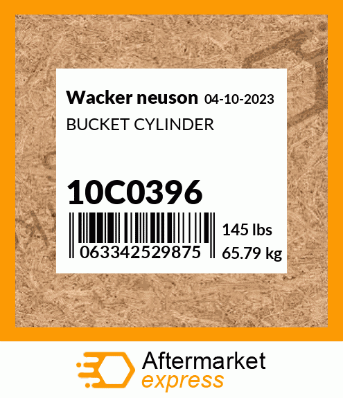 BUCKET CYLINDER 10C0396