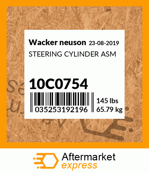 STEERING CYLINDER ASM 10C0754