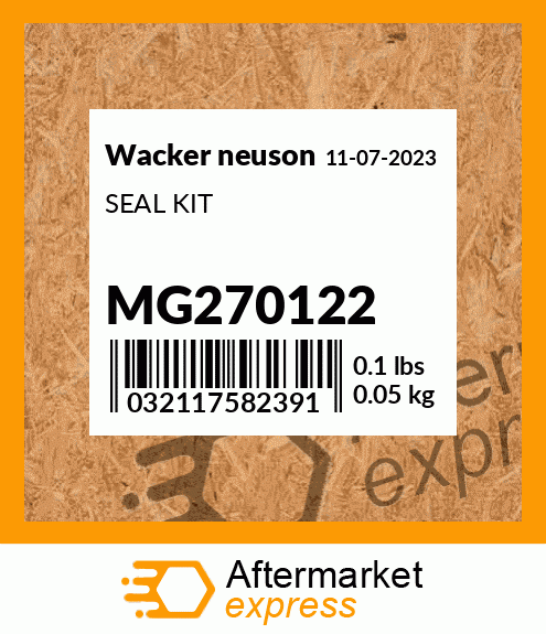 SEAL KIT MG270122