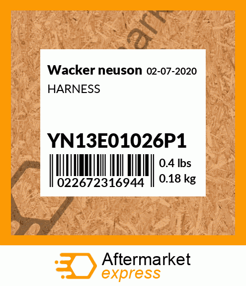 HARNESS YN13E01026P1