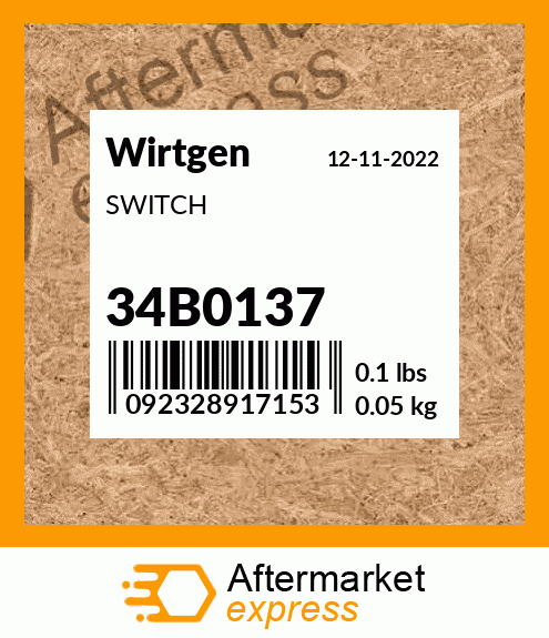 SWITCH 34B0137