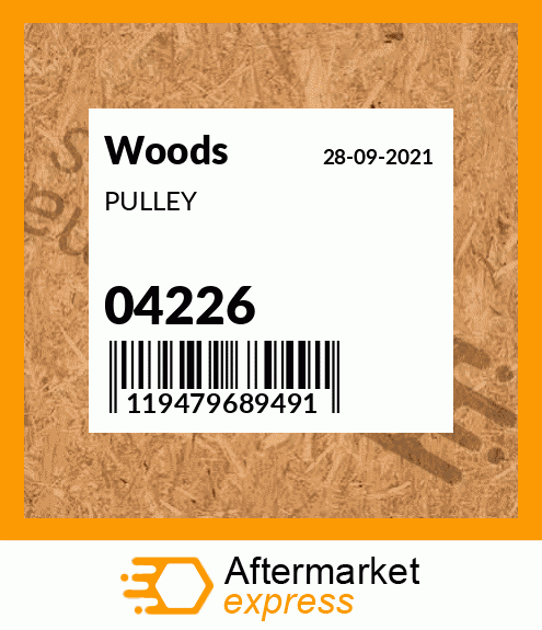 PULLEY 04226