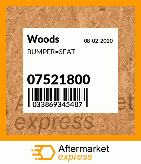BUMPER_SEAT 07521800