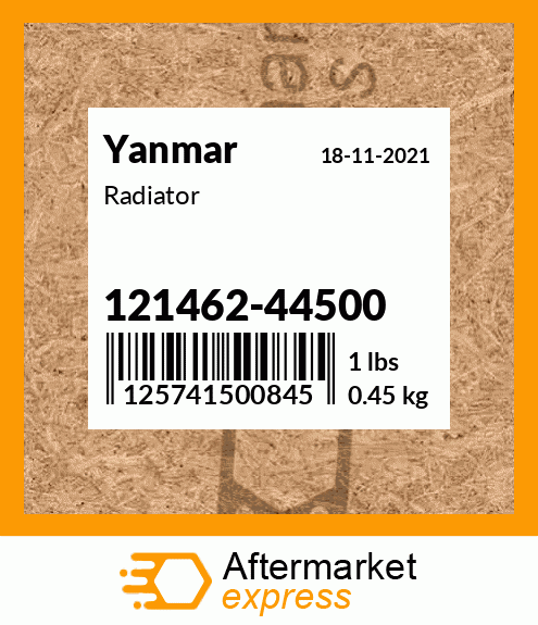 Radiator 121462-44500