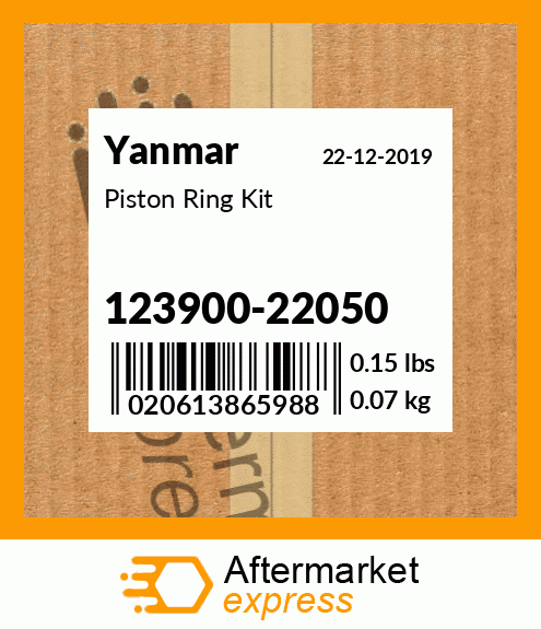 Piston Ring Kit 123900-22050