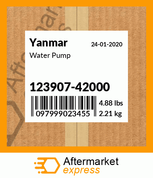 Water Pump 123907-42000