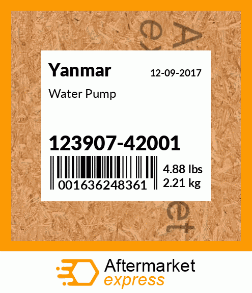 Water Pump 123907-42001