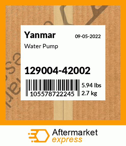 Water Pump 129004-42002