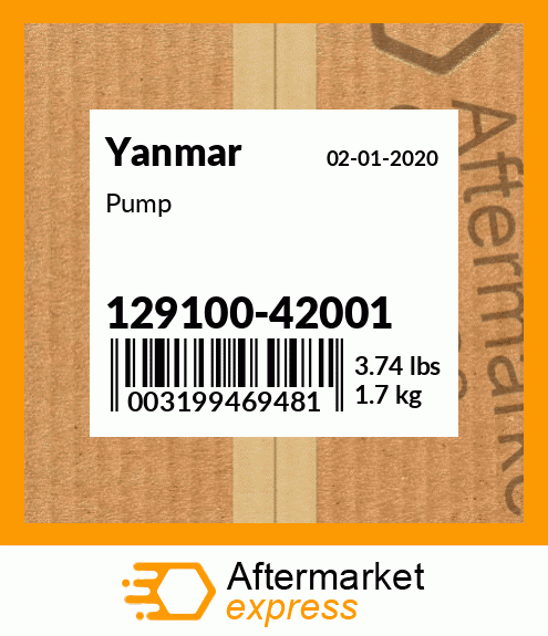 Pump 129100-42001
