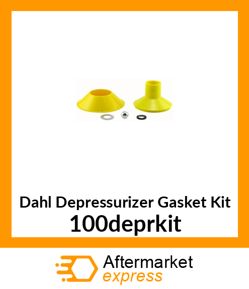 Dahl Depressurizer Gasket Kit 100deprkit