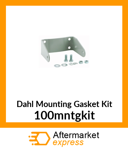 Dahl Mounting Gasket Kit 100mntgkit
