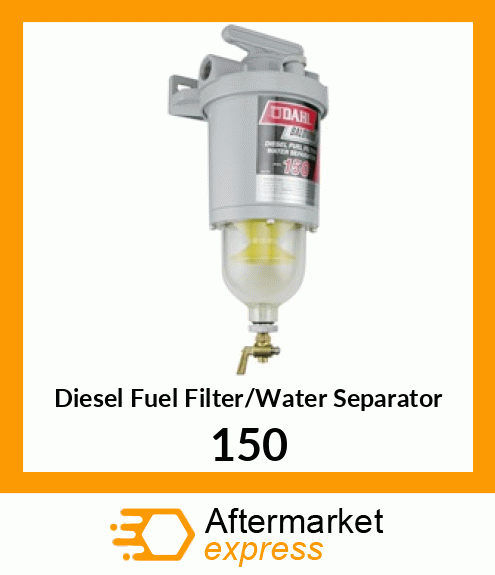 Diesel Fuel Filter/Water Separator 150