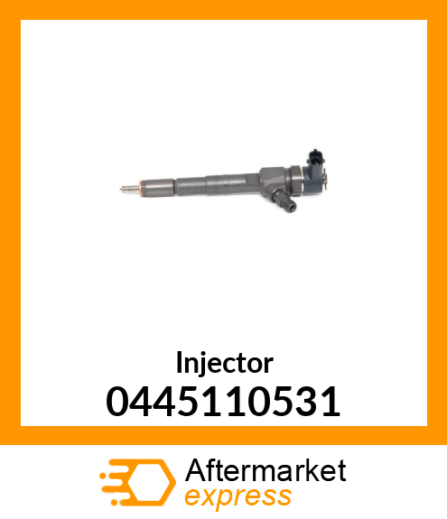 Injector 0445110531
