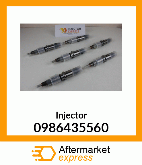 Injector 0986435560